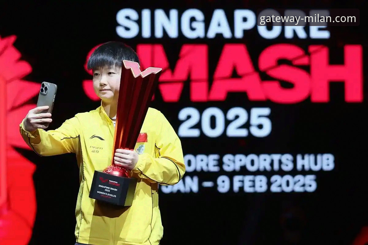 米兰官方网站中文版 孙颖莎新加坡大满贯首轮表现全面解析:从技术细节到心态波动的实战拆解