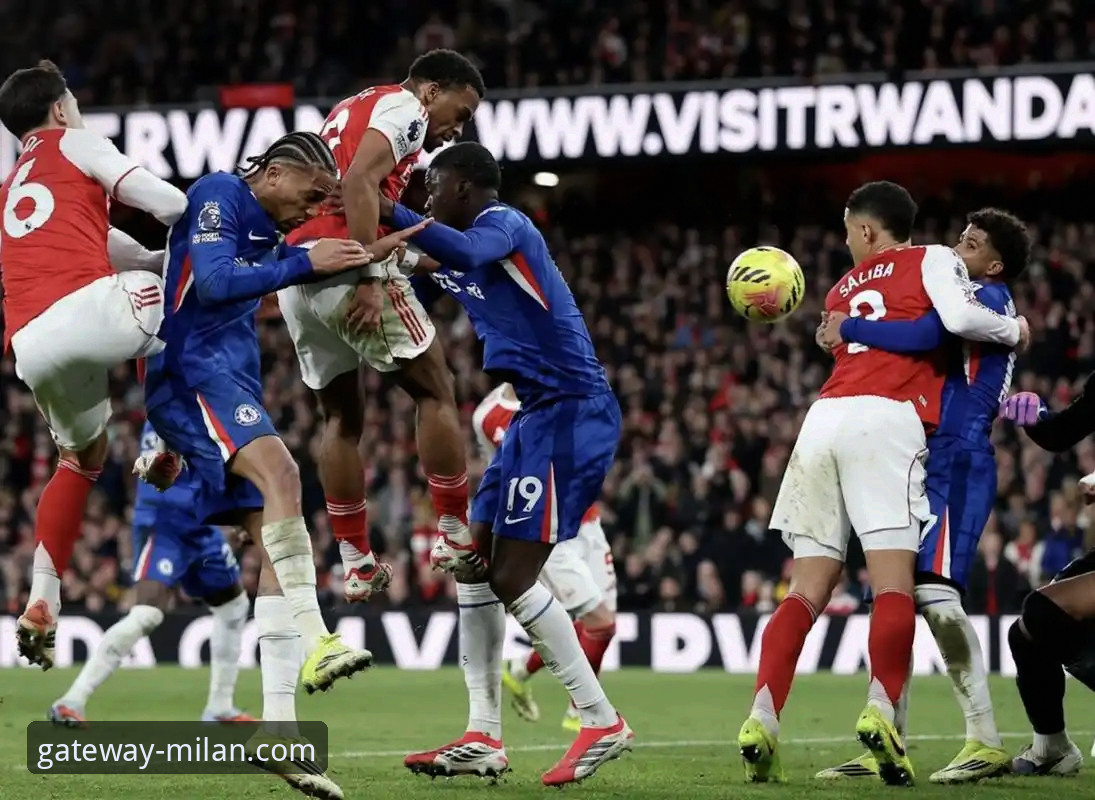 角球制胜的3个关键细节：复盘阿森纳如何用“空中轰炸”击退切尔西